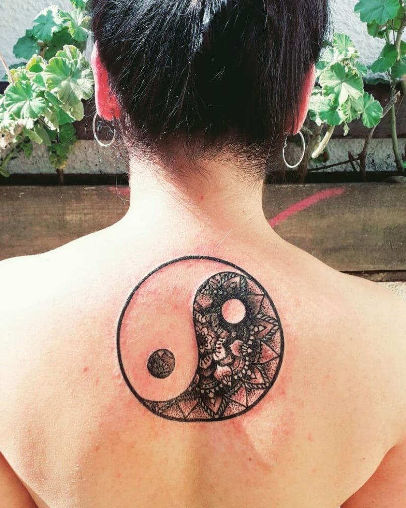 yinyang tattoo designs