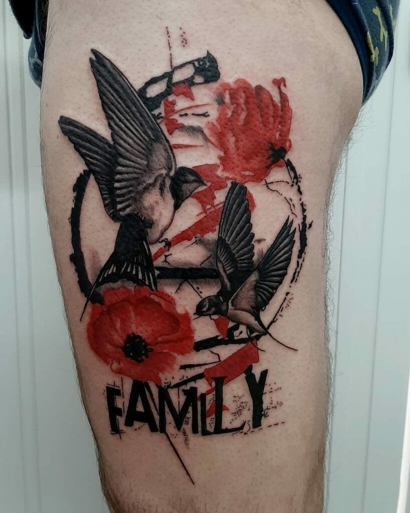 poppy tattoo