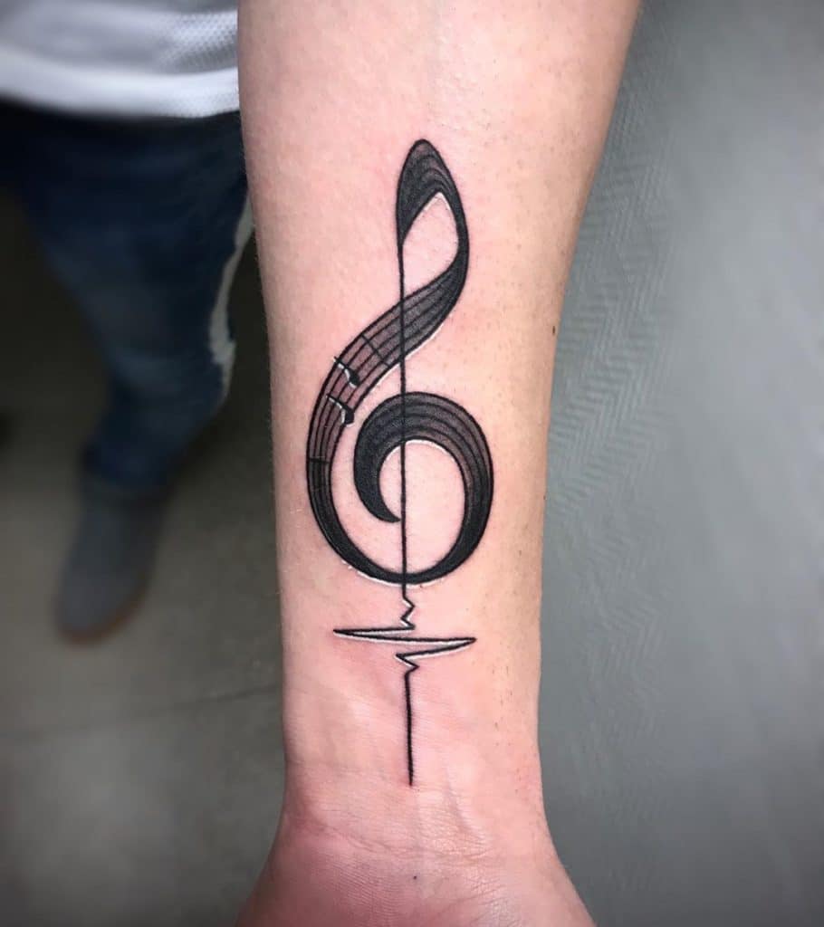 music tattoos