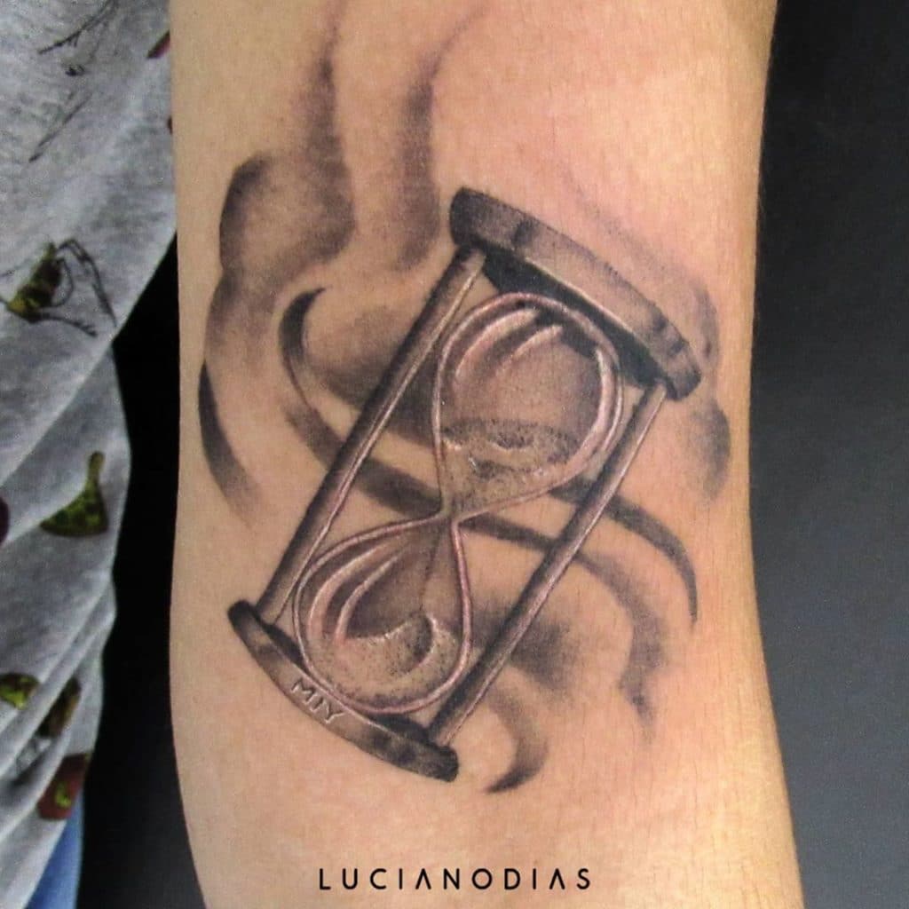 hourglass tattoo