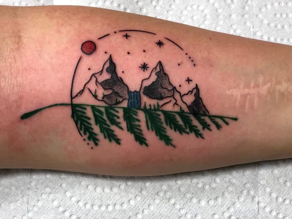 mountain tattoo