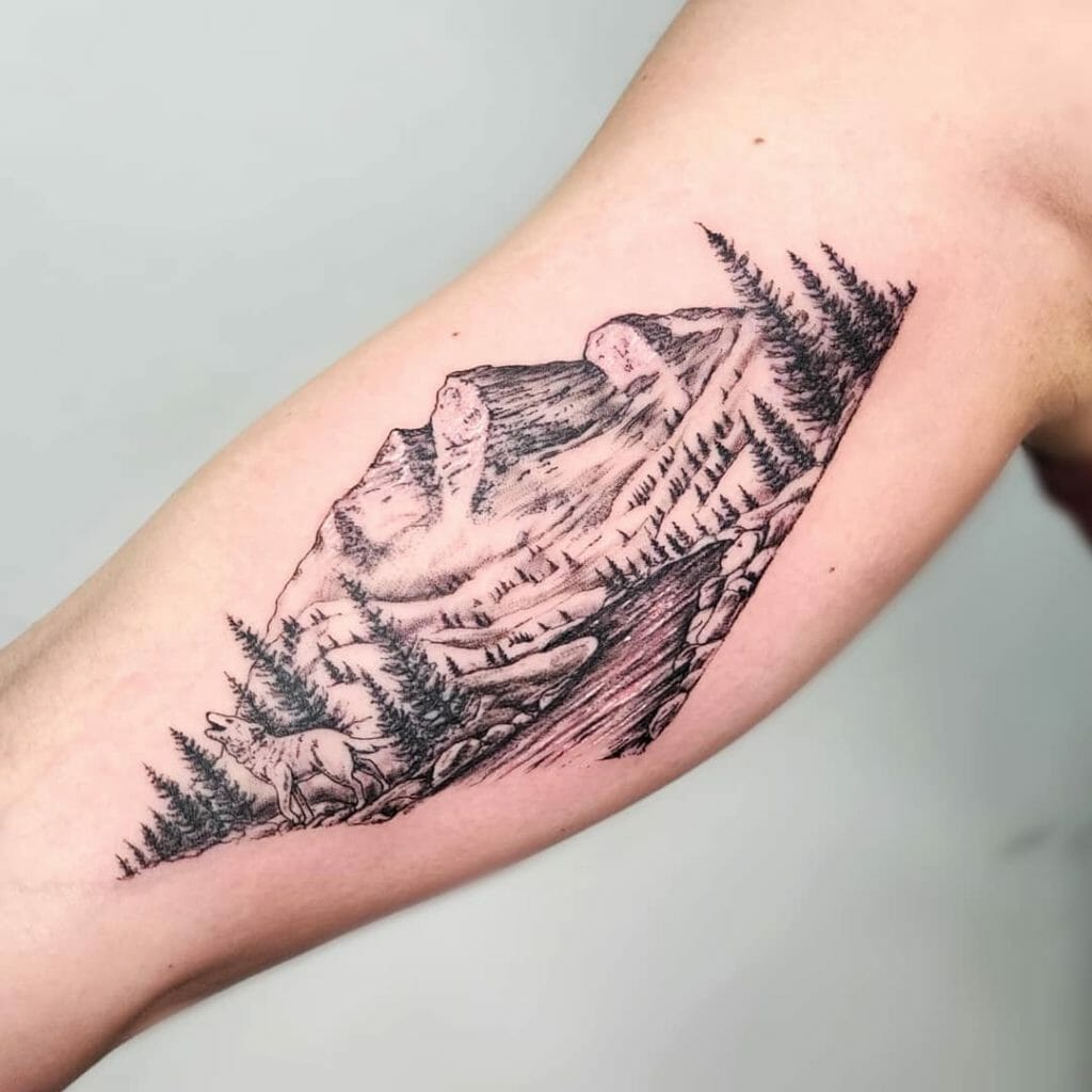 mountain tattoo