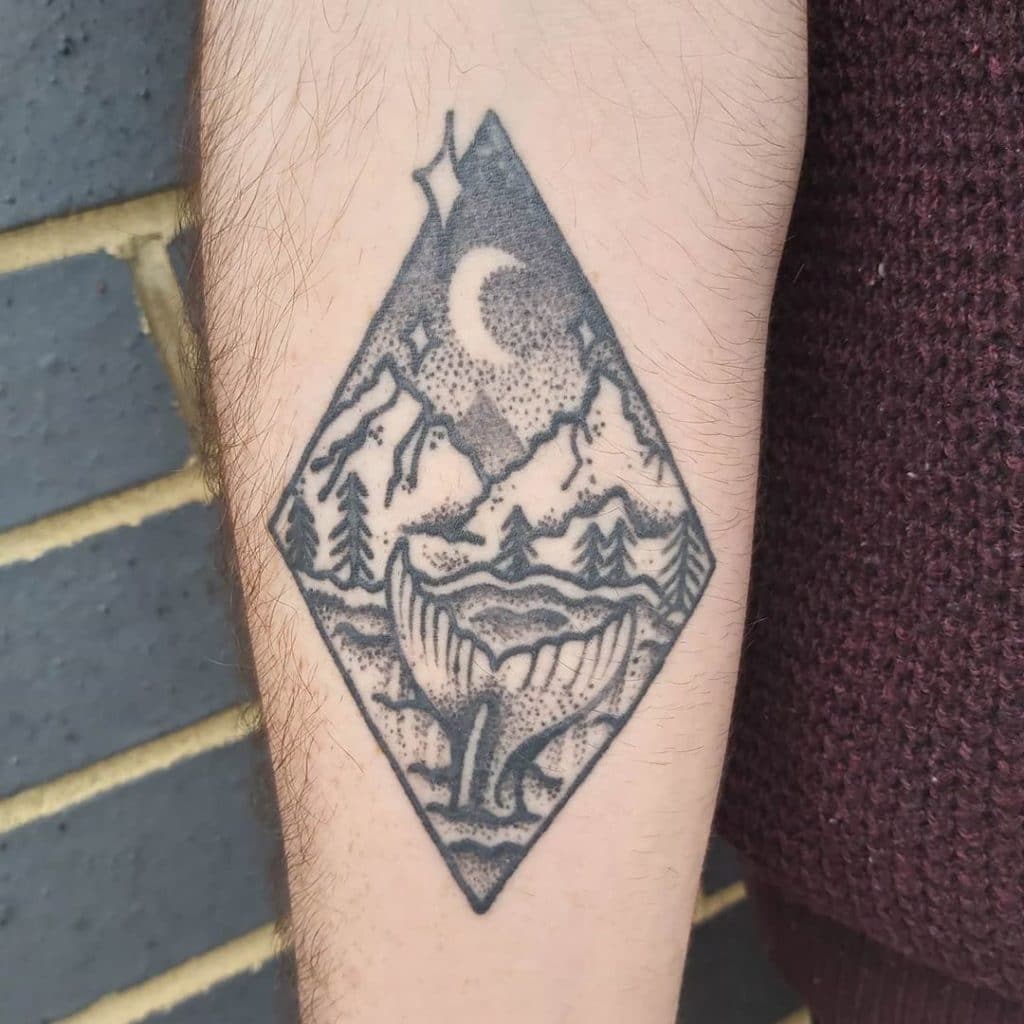 mountain tattoo