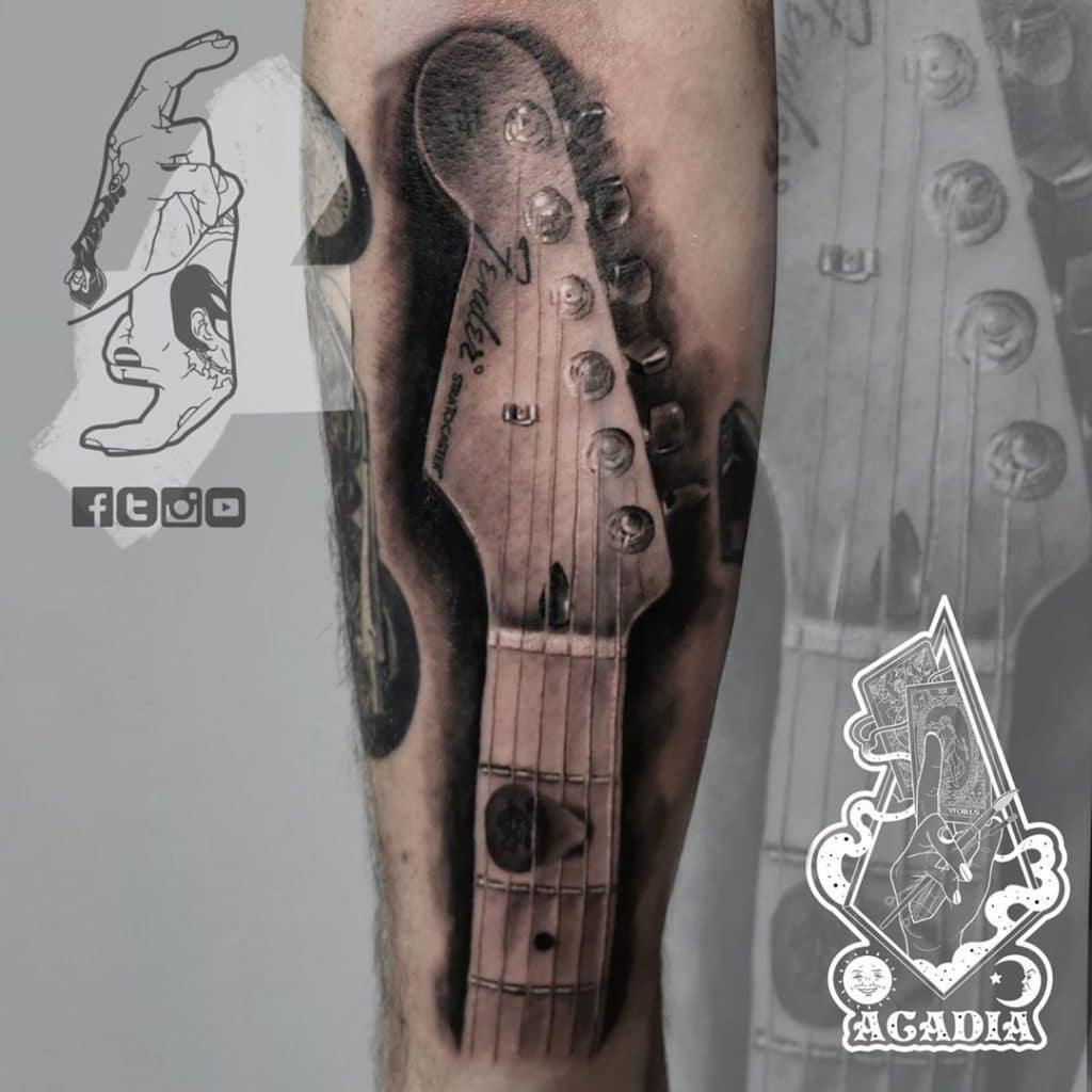 music tattoos