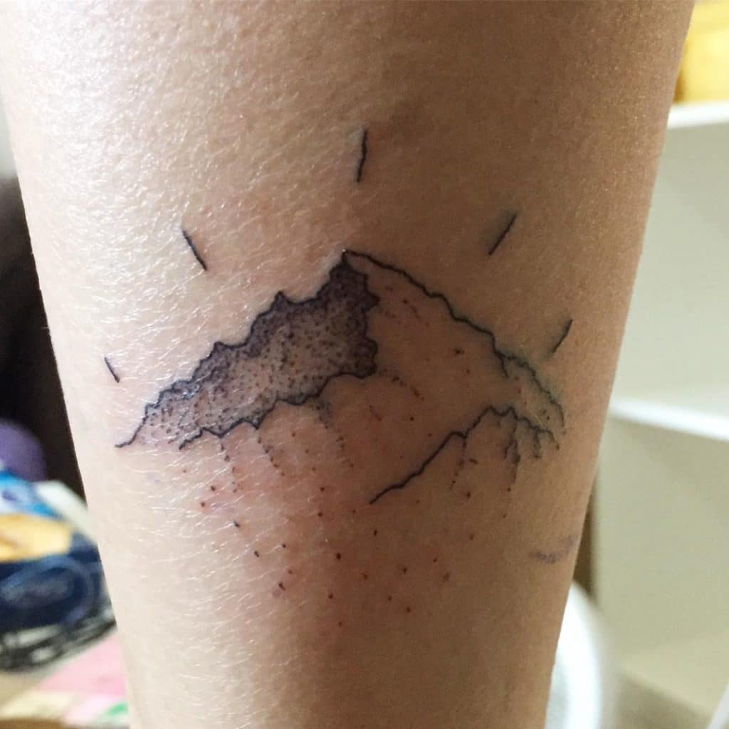 mountain tattoo