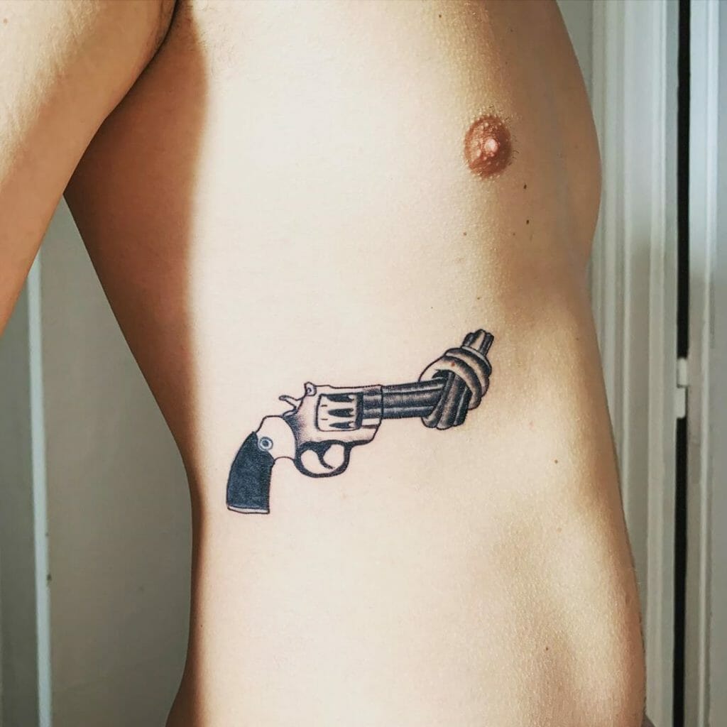 rib tattoo