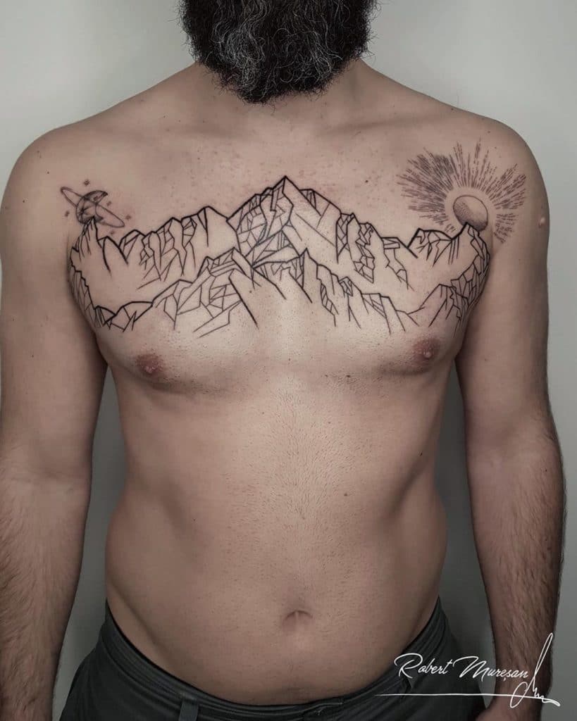 mountain tattoo