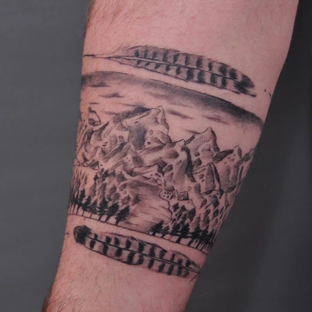 mountain tattoo