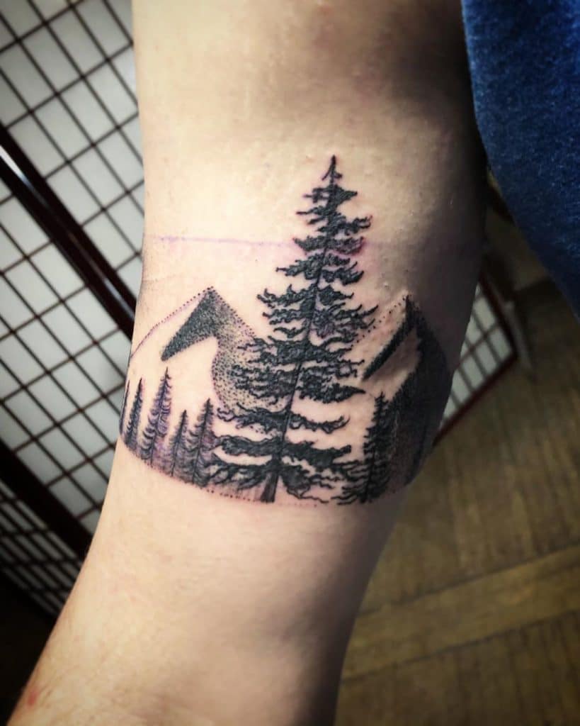 mountain tattoo