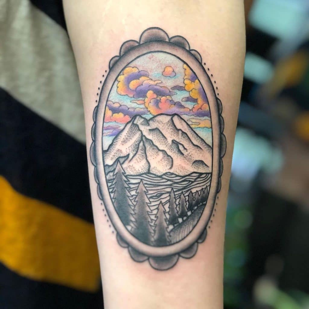 mountain tattoo