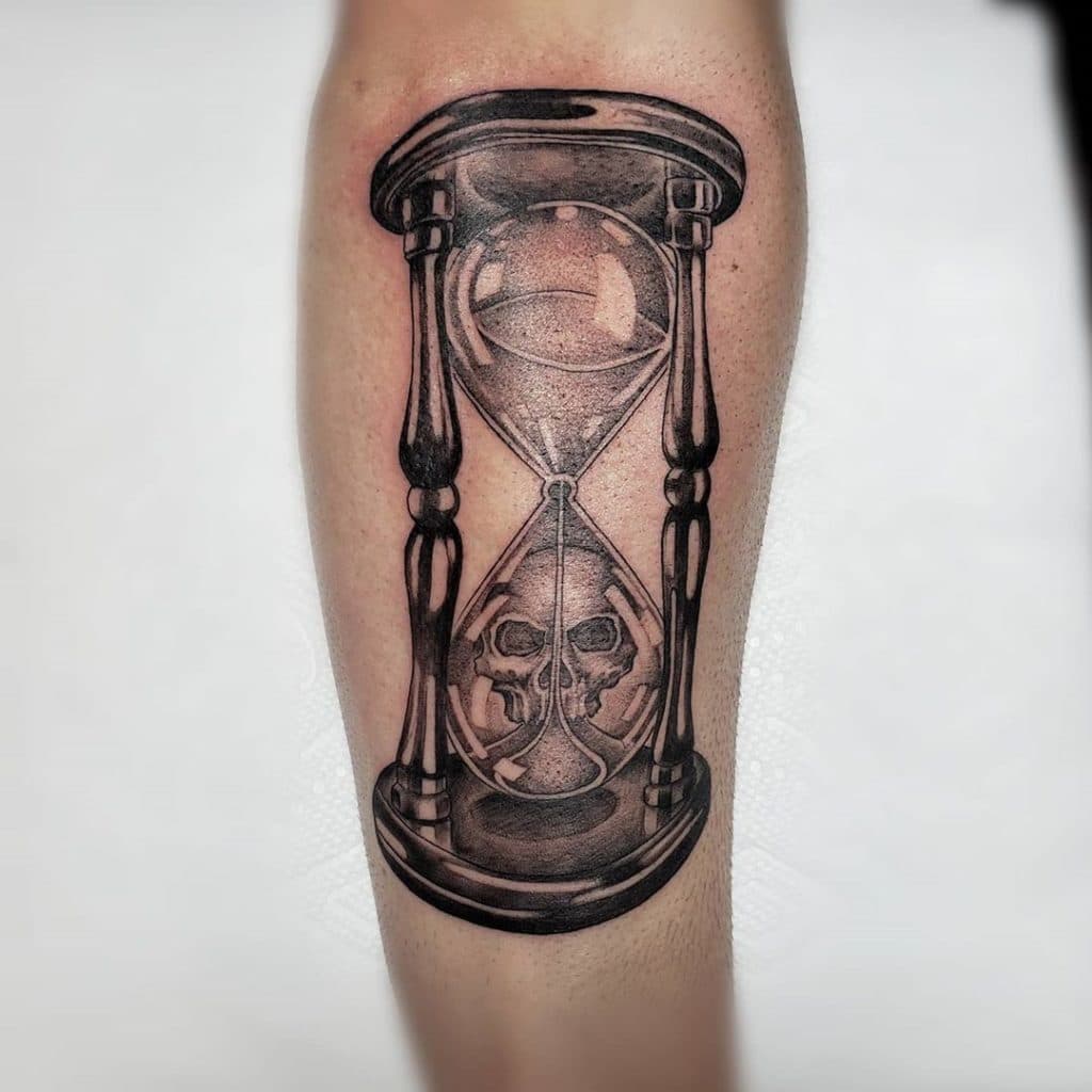 hourglass tattoo