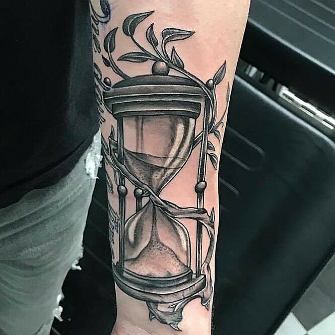 hourglass tattoo