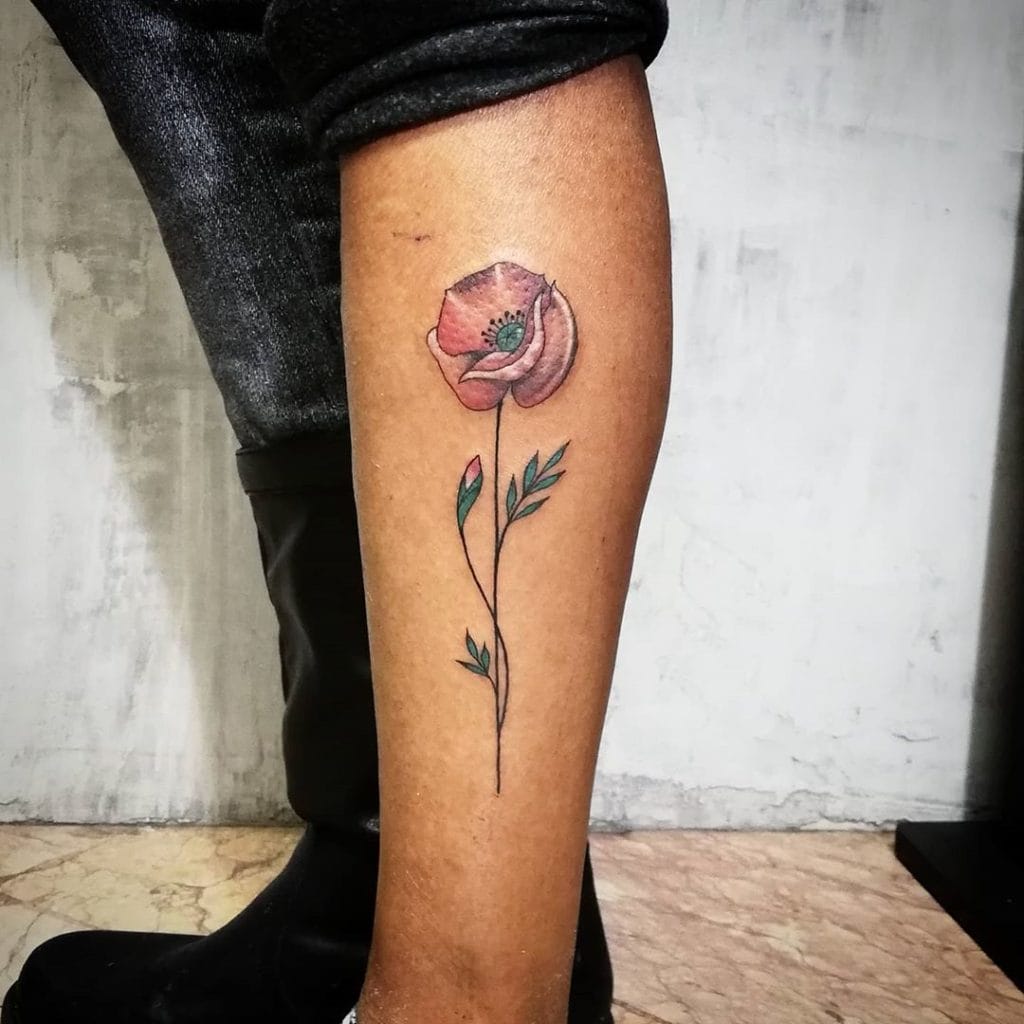 poppy tattoo