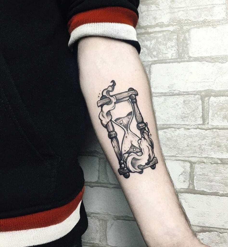 hourglass tattoo