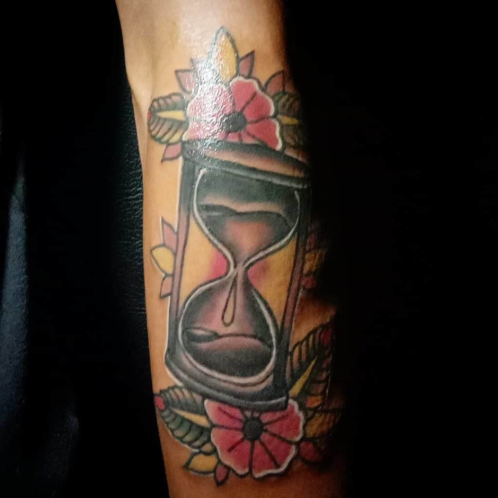 hourglass tattoo