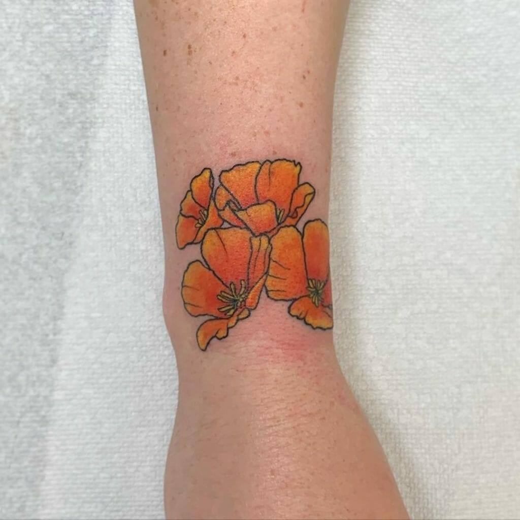 poppy tattoo