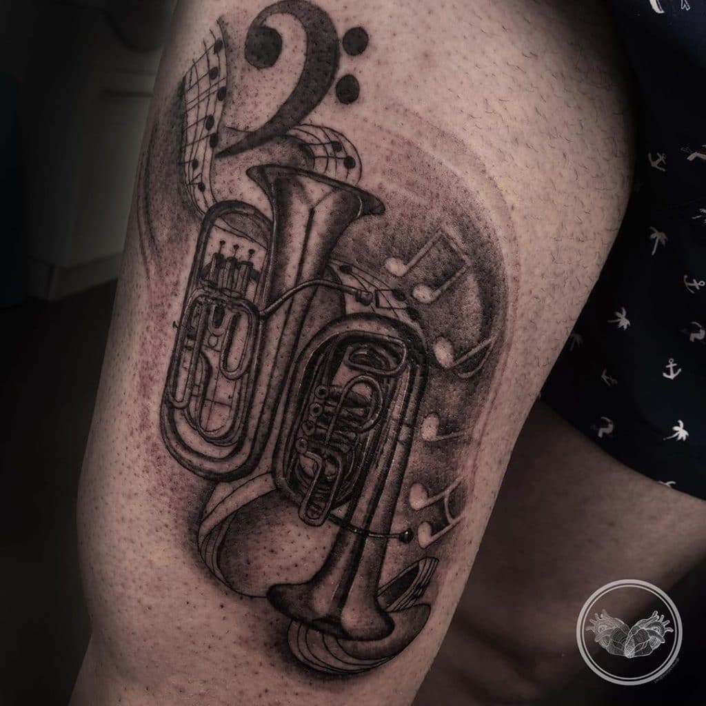 music tattoos