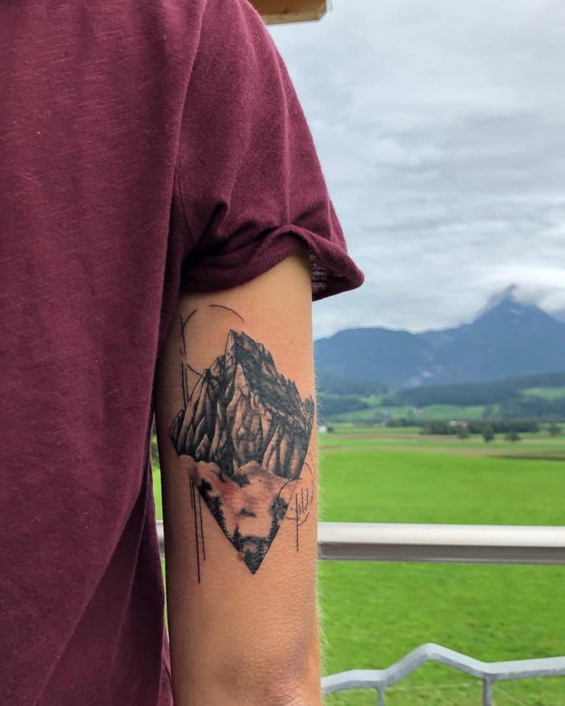 mountain tattoo