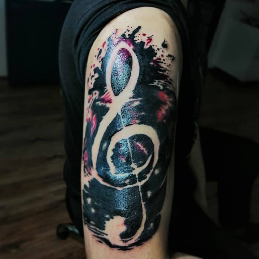 music tattoos