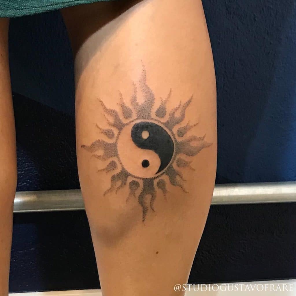 yinyang tattoo designs