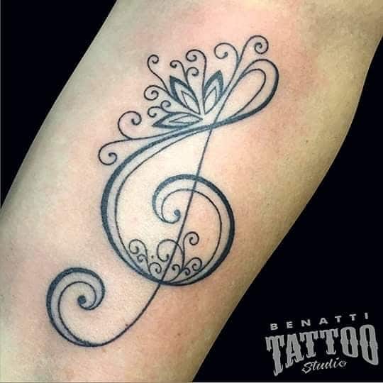 music tattoos