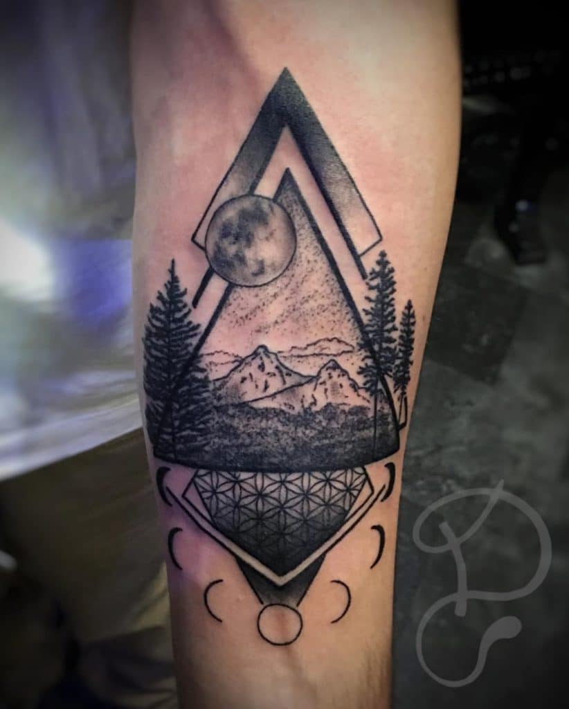 mountain tattoo