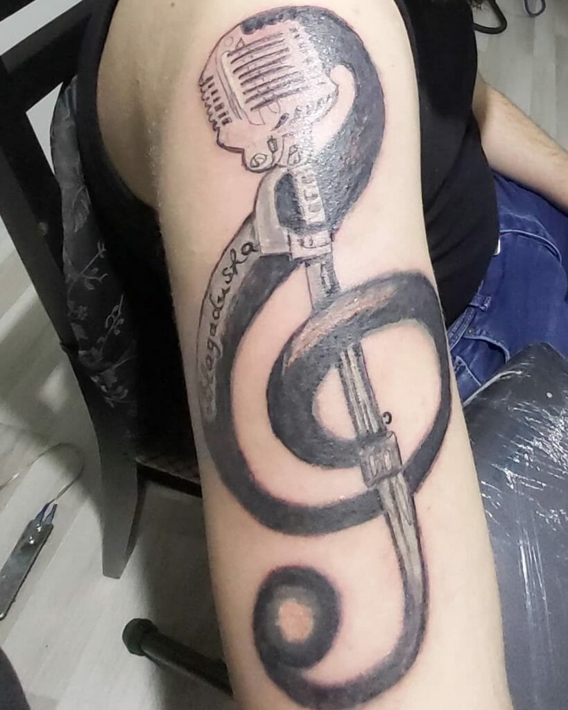 music tattoos