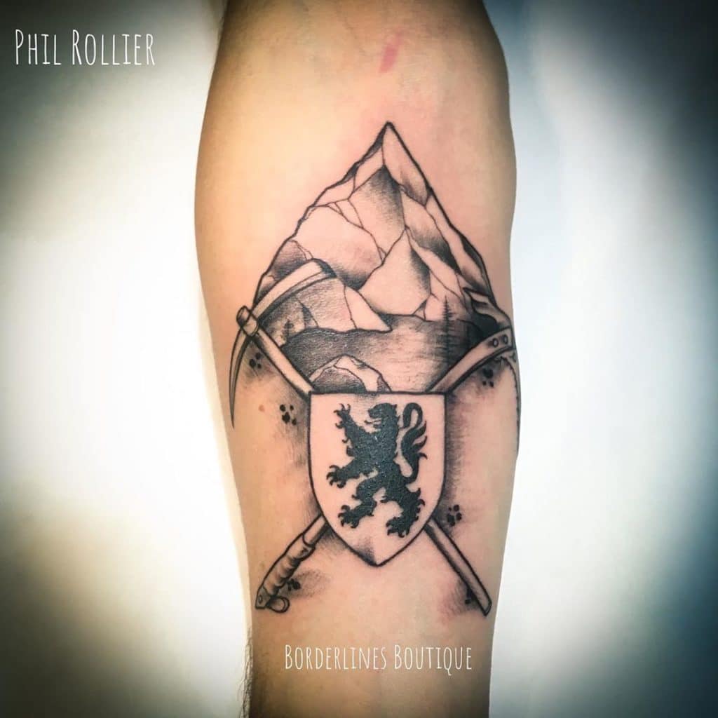 mountain tattoo