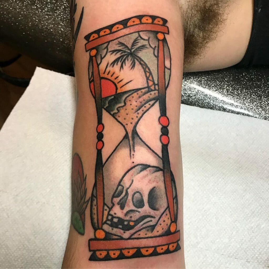 hourglass tattoo