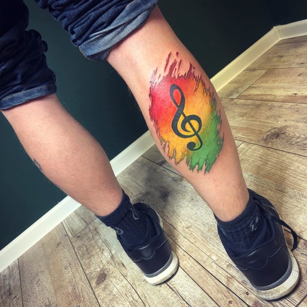 music tattoos