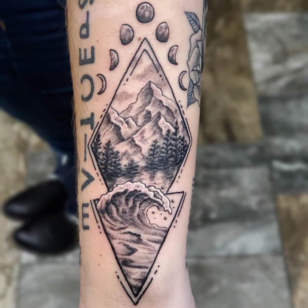 mountain tattoo