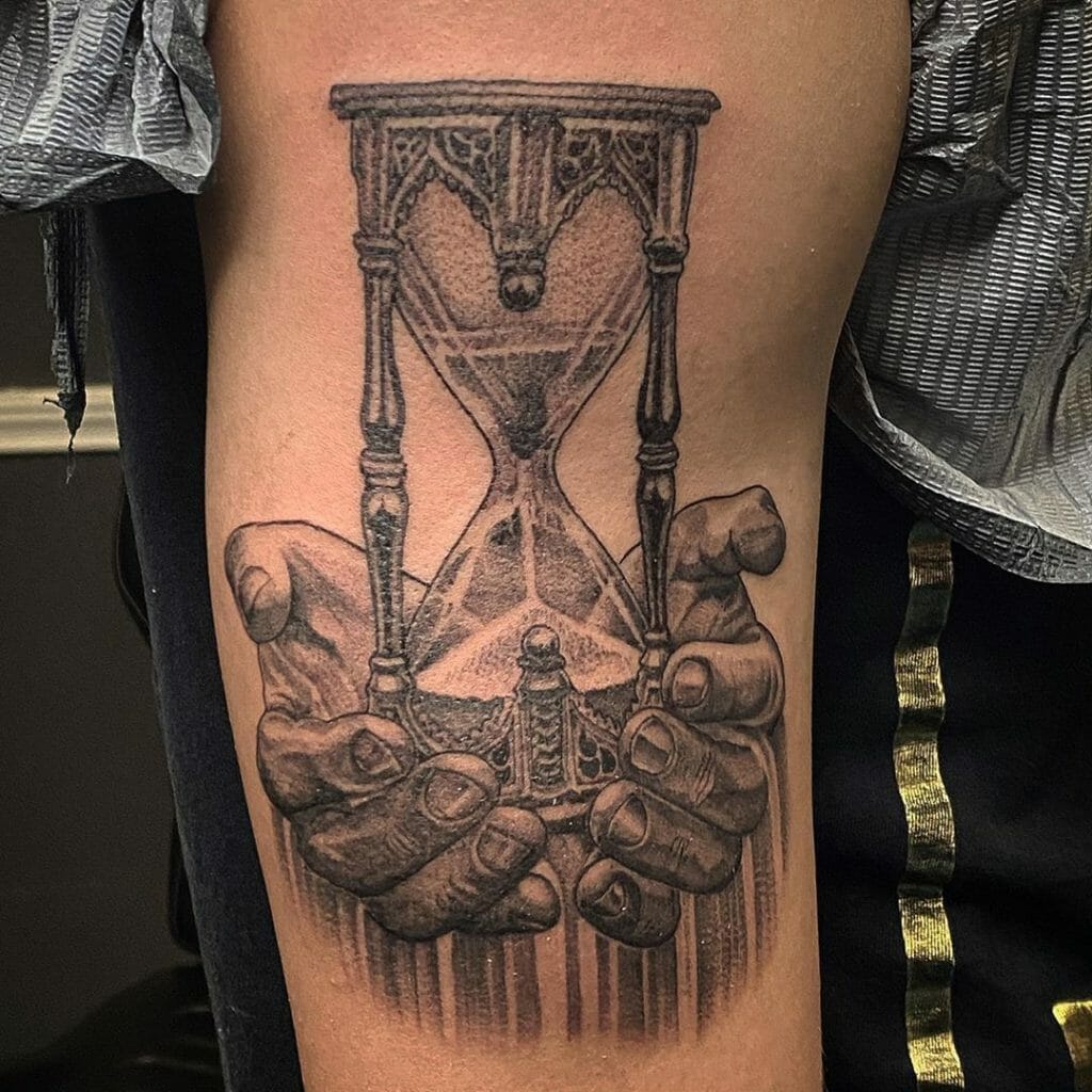 hourglass tattoo