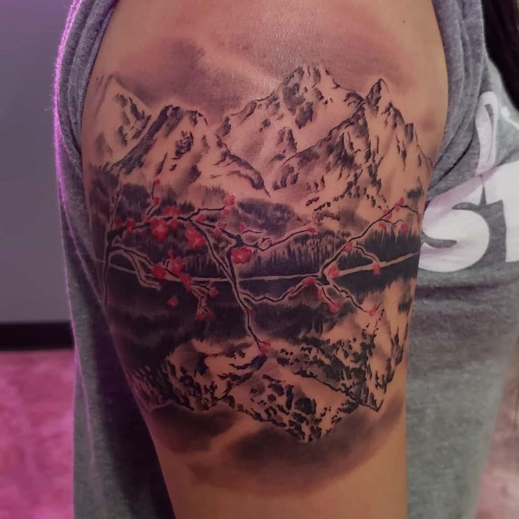 mountain tattoo