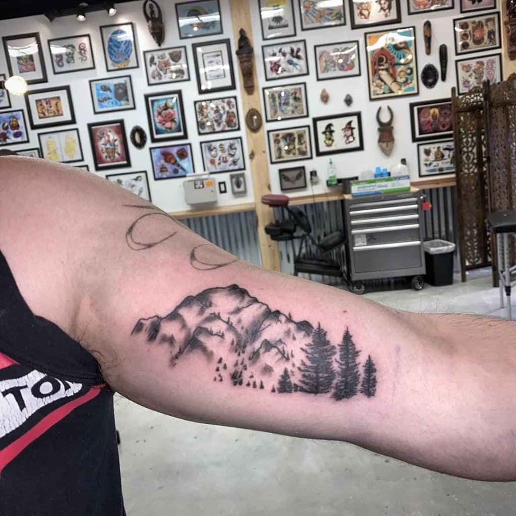 mountain tattoo