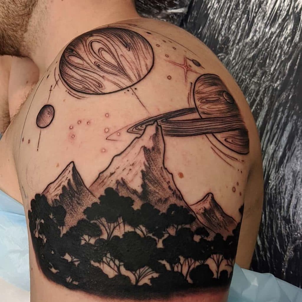 mountain tattoo