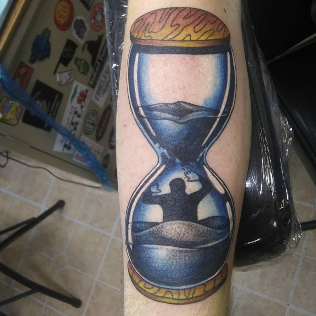 hourglass tattoo