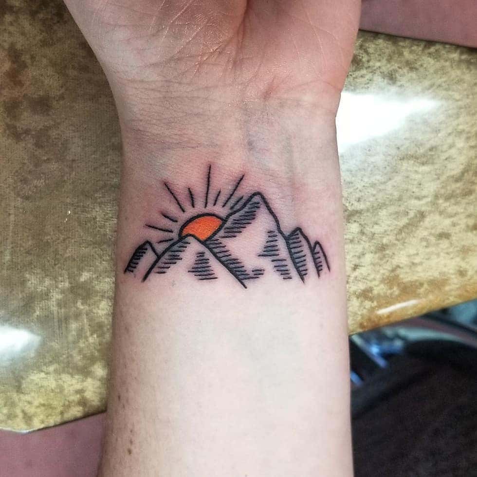 mountain tattoo