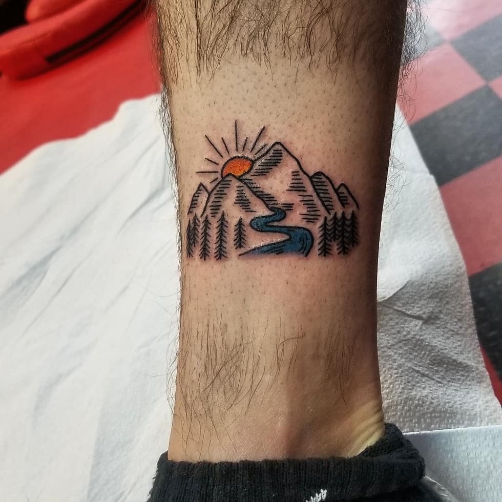 mountain tattoo