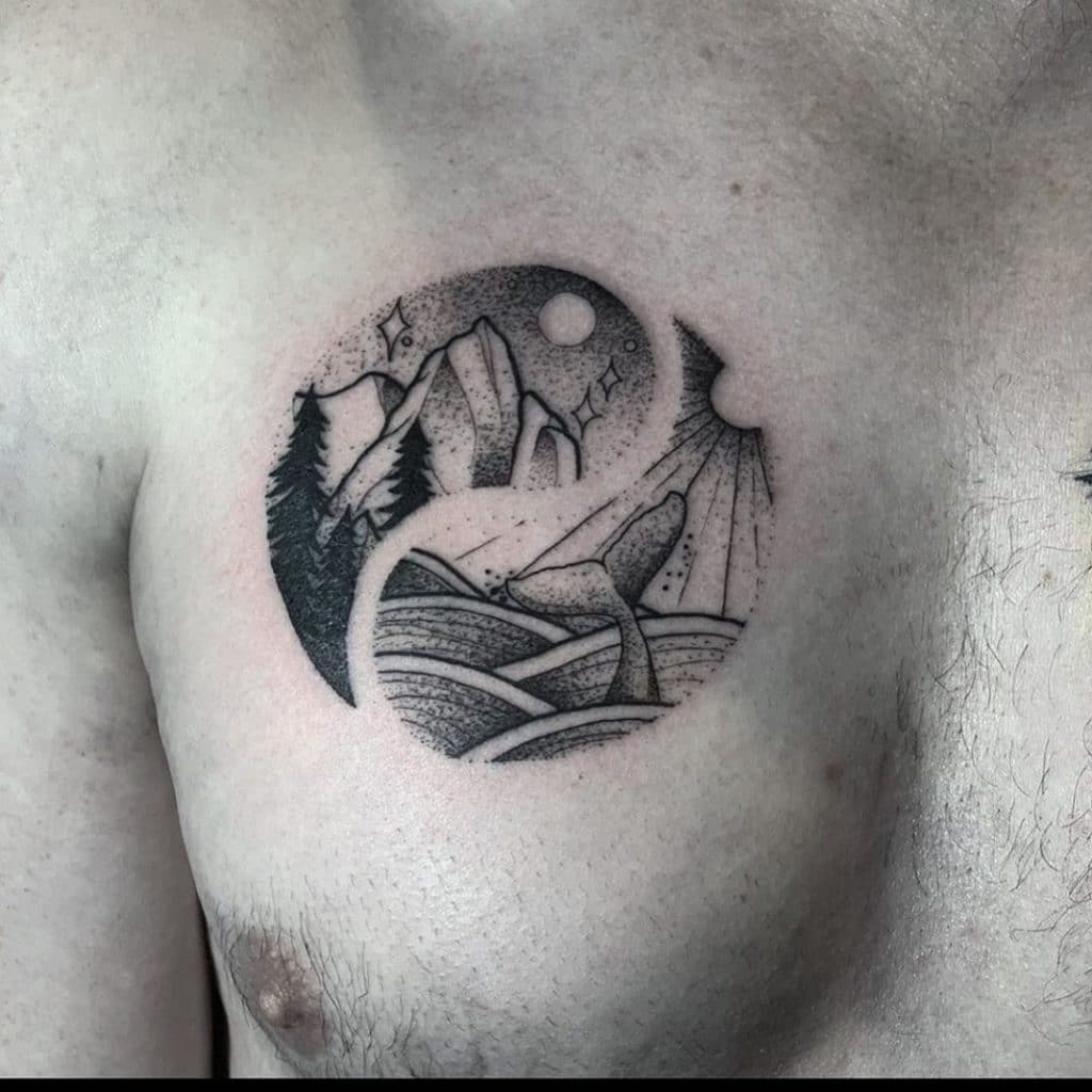 mountain tattoo