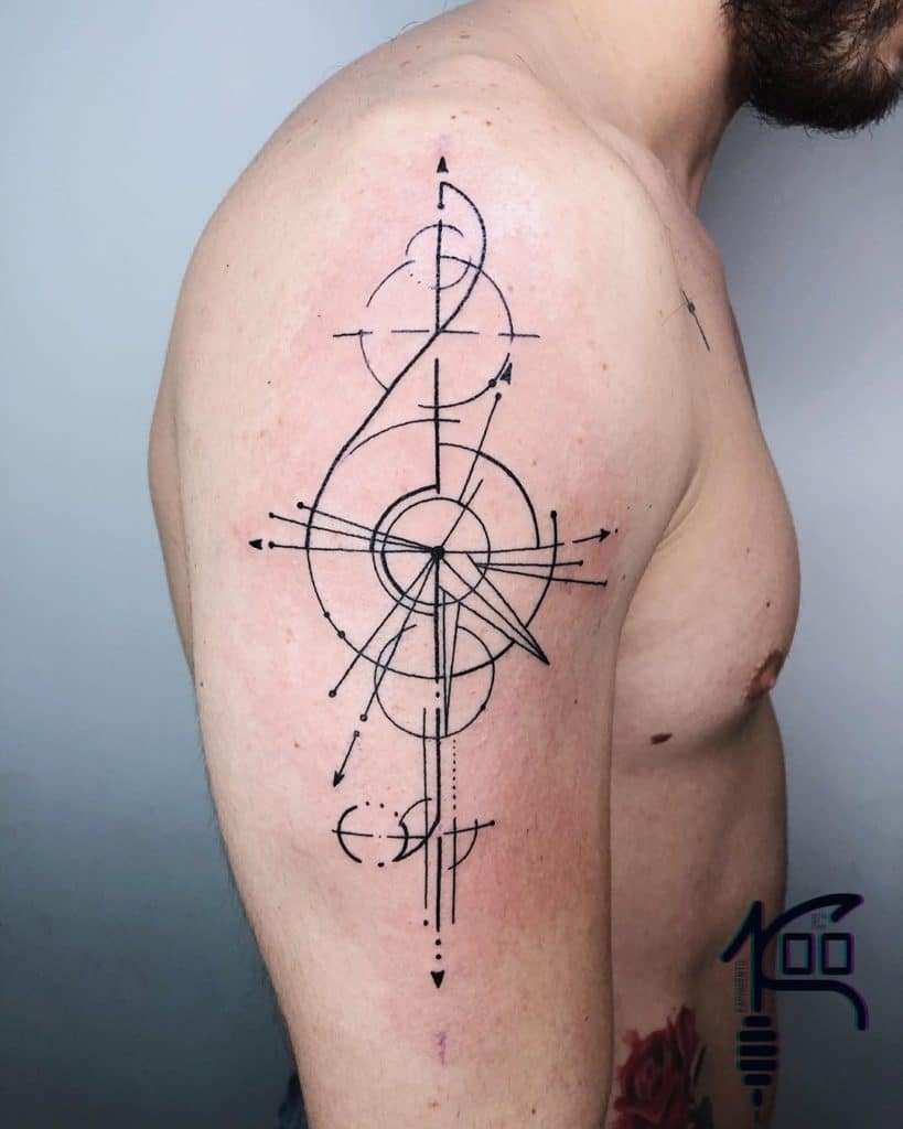 music tattoos