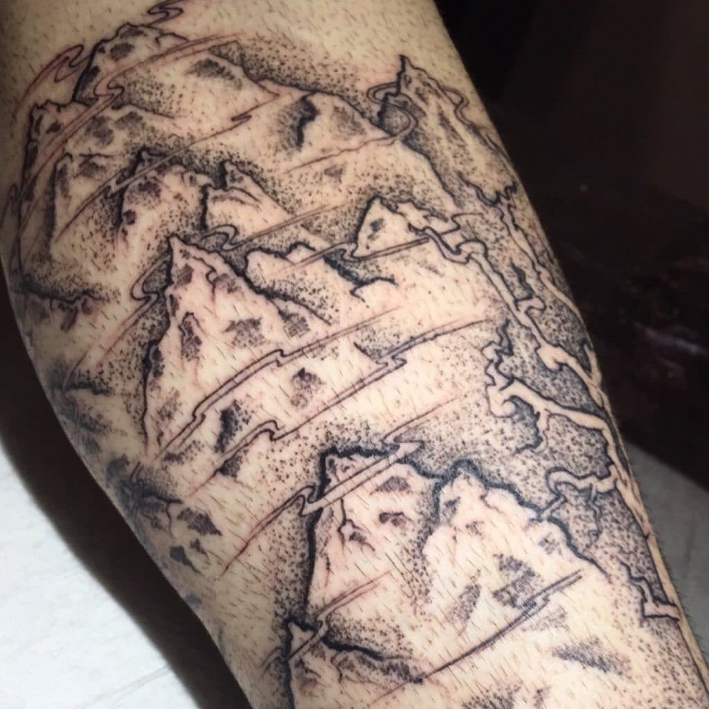 mountain tattoo