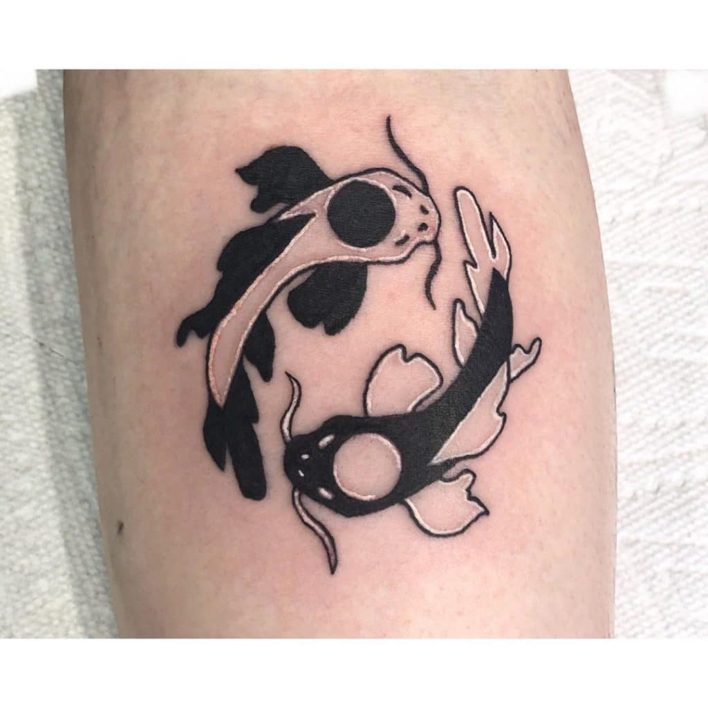 yinyang tattoo designs