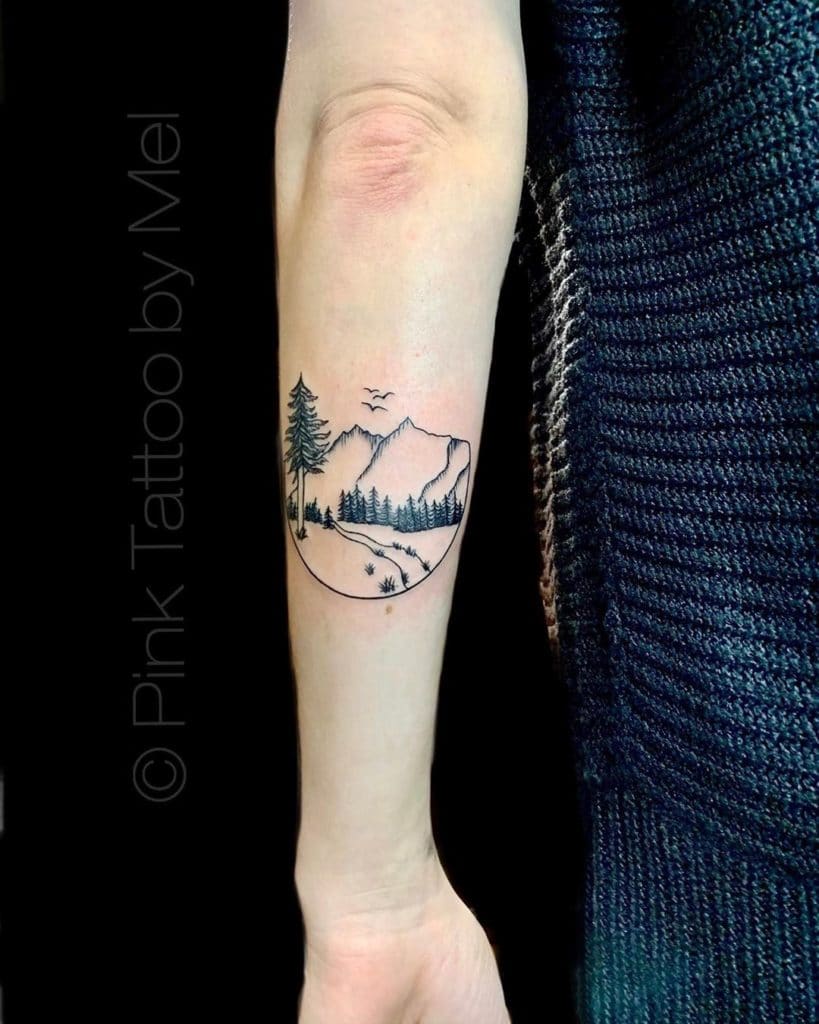 mountain tattoo