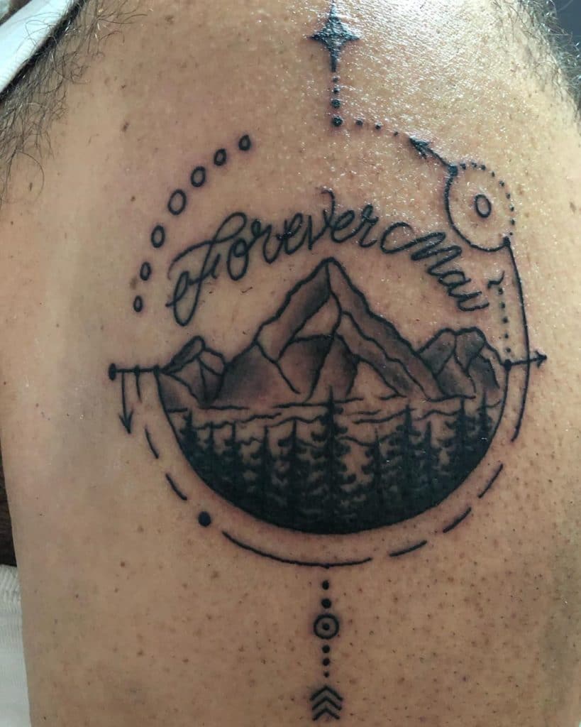 mountain tattoo