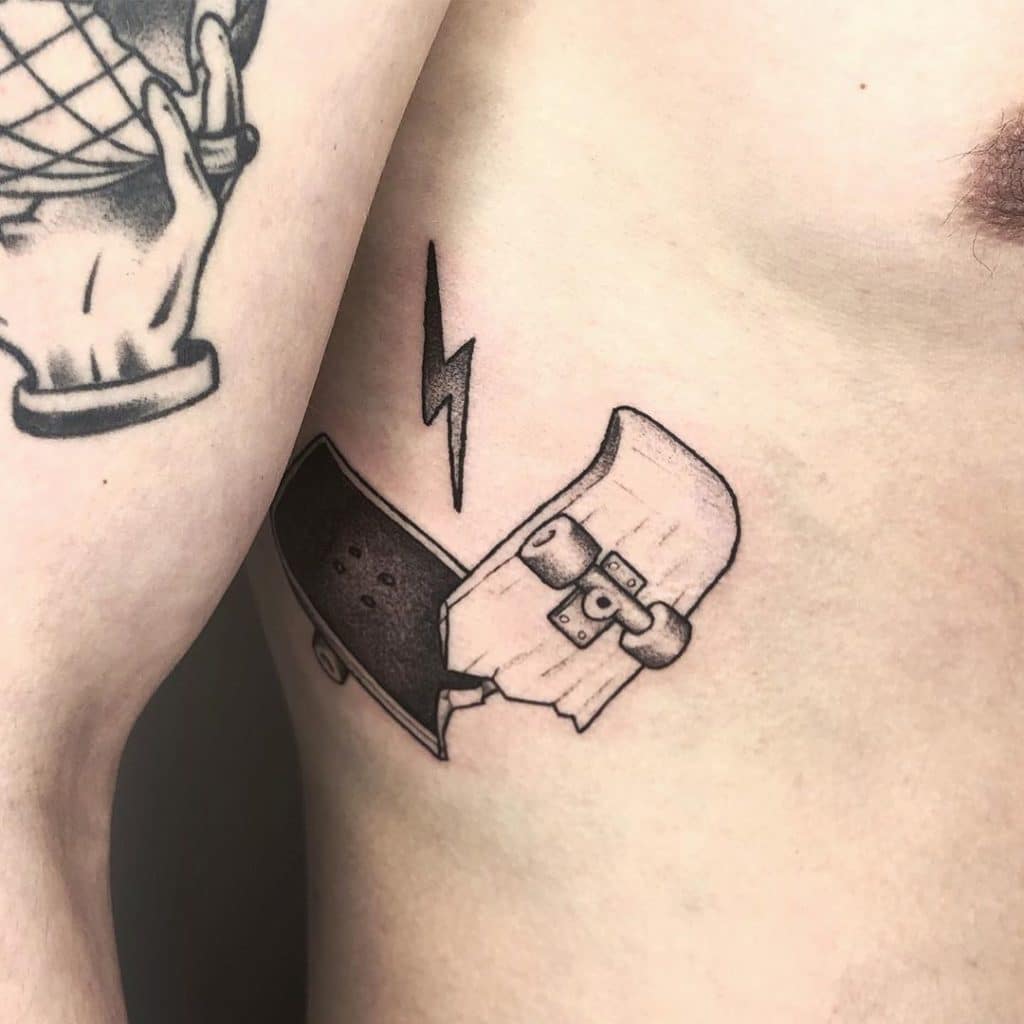 rib tattoo