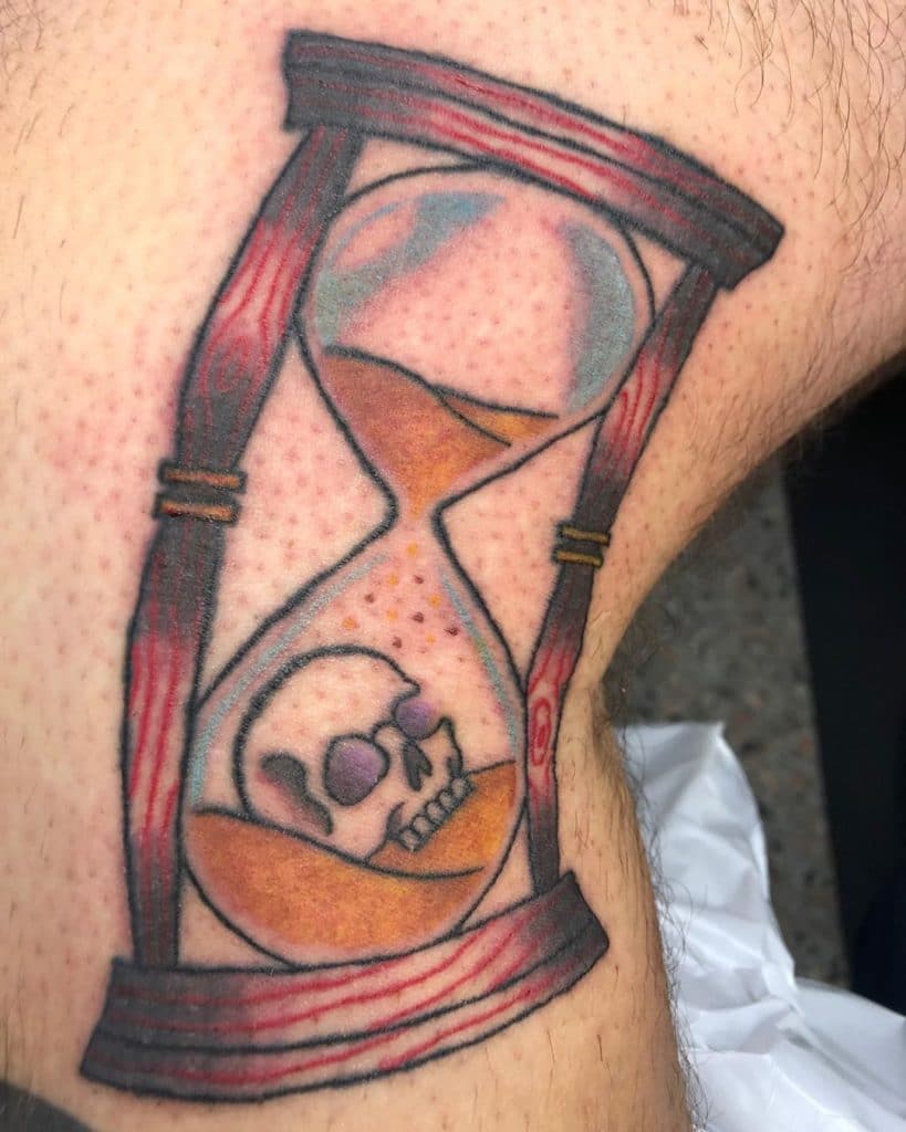 hourglass tattoo