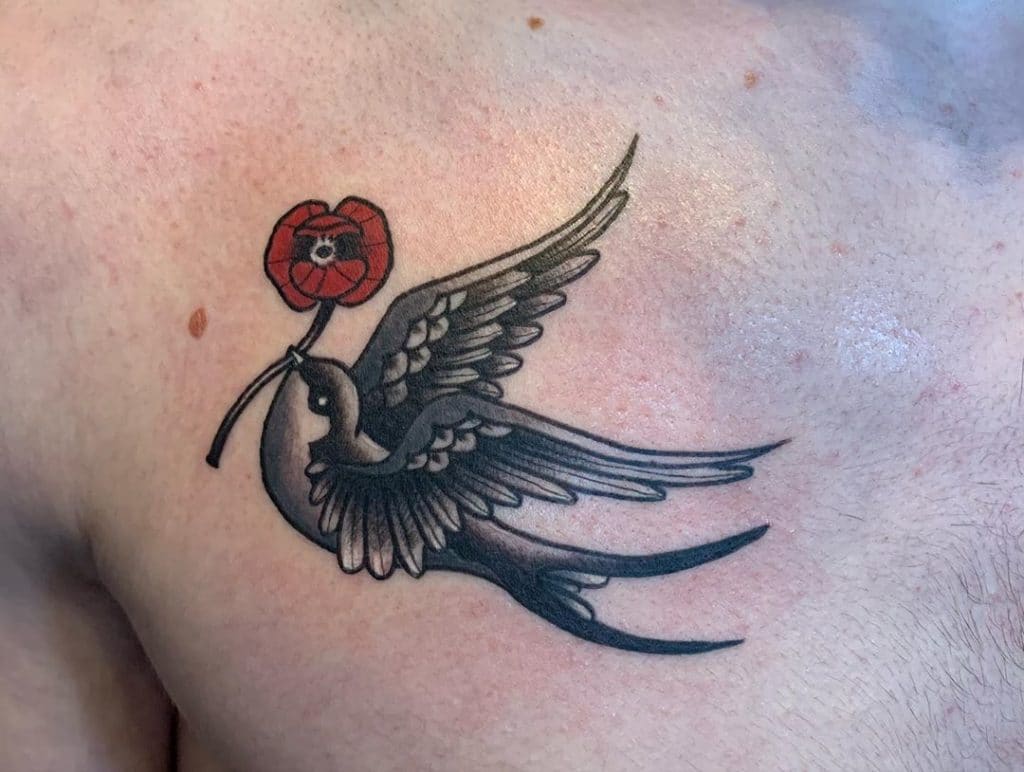 poppy tattoo