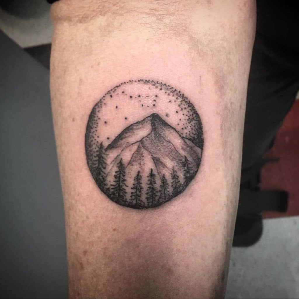 mountain tattoo