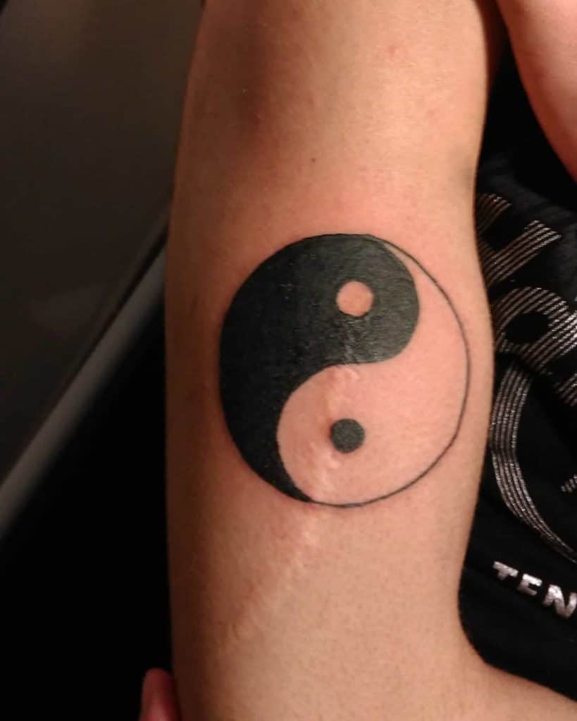 yinyang tattoo designs