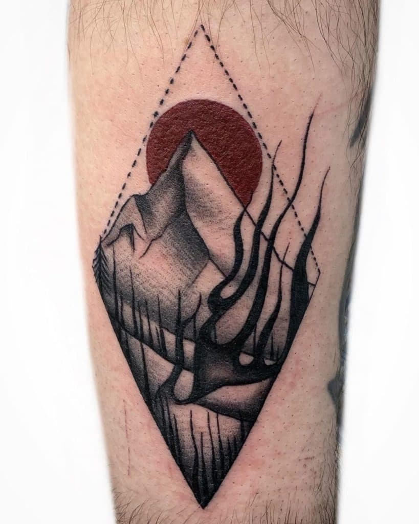 mountain tattoo